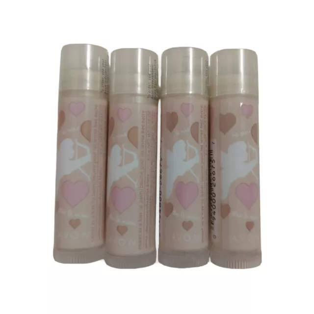 Avon Sweet As A Kiss Lip Balm White Chocolate Lot of 4