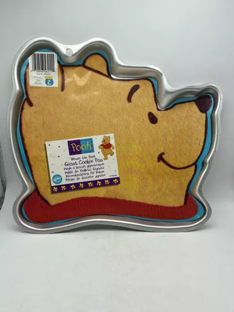 NEW Wilton 1998 Winnie The Pooh Giant Cookie Brownie Pan 2105-6211 w/ Insert