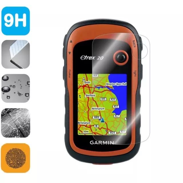 2* Tempered Glass Screen Protector Film for GPS Garmin eTrex 32x 22x 30x 20x 10x