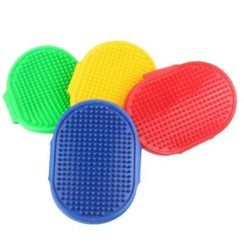 Dog Grooming Mitt Pet Glove Brush - Cat Fur Hair Remover Deshedding Hand Massage