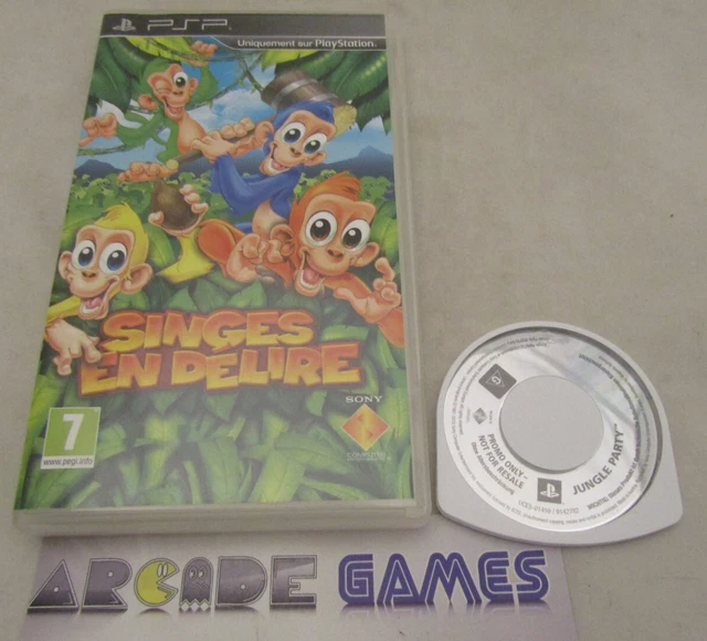 SINGES EN DELIRE SONY PSP PAL FR PROMO - NEUF (vendeur pro