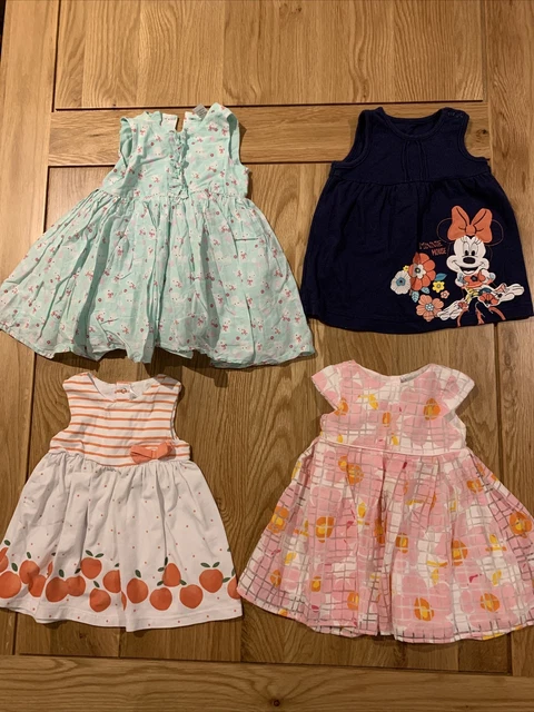 Pacchetto abiti firmati bambine Jasper Conran, Mayoral, Next, Disney 3-6 mesi