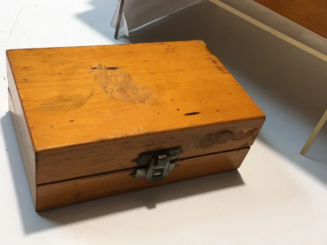 Original Waage Feinwaage Mit Gewichtssatz In Box 10