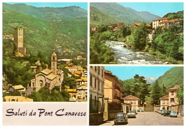 PONT CANAVESE (Torino), Lotto n.5 Cartoline a colori lucide fg, non viaggiate