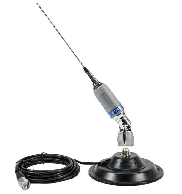 Antenna CB Sunker Con Base Magnetica – 50W, 45cm – ANT0443