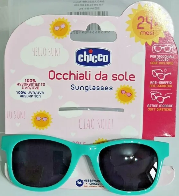 Chicco Little Kids Sun Glasses 100% UV Protection Cat 3 For Age 24+ Months Girls