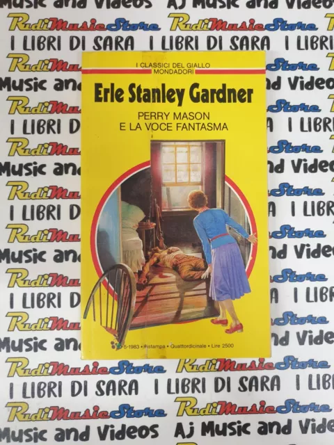 book libro ERLE STANLEY GARDNER Perry Mason e la voce fantasma GIALLO 425 (B1)