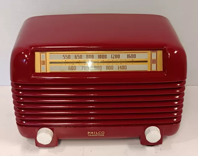 PHILCO MODEL 42-PT4 1942 AM Broadcast Table Radio. A Classic Philco ...