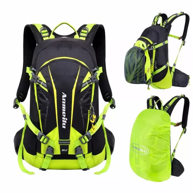 Outdoor Cycling Backpack Breathable Hiking Camping Bicycle Rucksack Bike Bagpack