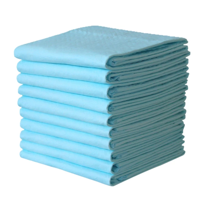 10 piezas almohadilla de orina desechable 60x60 cm tela no tejida bebé