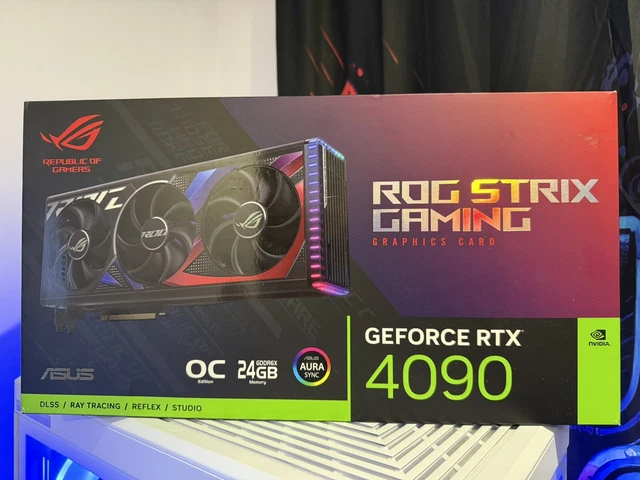 WARRANTY TILL 05 2026 Asus GeForce RTX 4090 ROG Strix OC 24GB Warranty Till 05 2026 Asus GeForce RTX 4090 ROG.webp