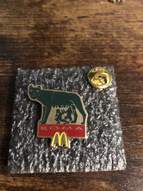 Lot De 2 Pins Arthus Bertrand - McDonald's Rome Et Mexico - Fast-food 86