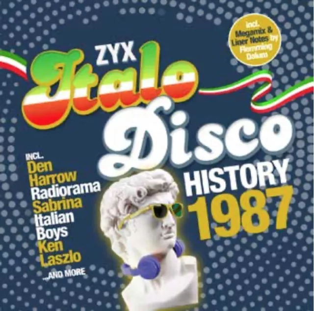 CD ZYX Italo Disco History: 1987 D'Artistes Divers 2CDs