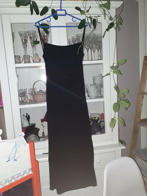 Robe Longue Vintage Bretelles Jacqueline Riu – Taille 3 – Viscose Multicolore – Très Bon état