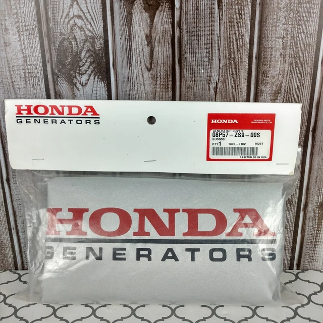 Honda 08P57-ZS9-00S EU3000IS Generator Cover Silver NEW IN PACKAGE.