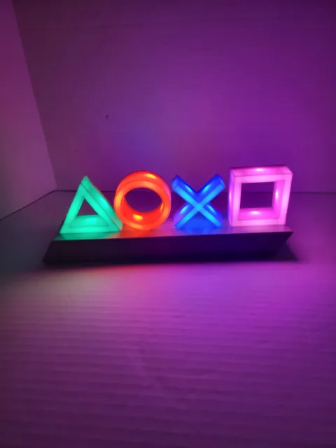 Paladone Playstation Icons Light with 3 Light Modes + Music Reactive