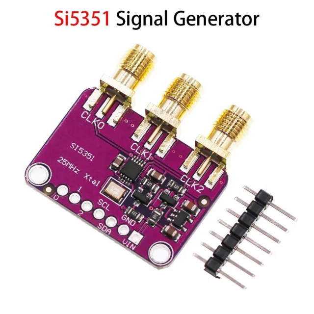 segnali Si5351, Generatore di orologi Si5351A Modulo della scheda di breakout