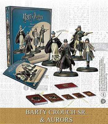 HARRY POTTER MINIATURES Adventure Game: Barty Crouch Sr. & Aurors - EN ...
