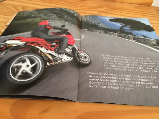 Ducati multistrada 1000 DS prospectus moto brochure publicité pub dépliant 3