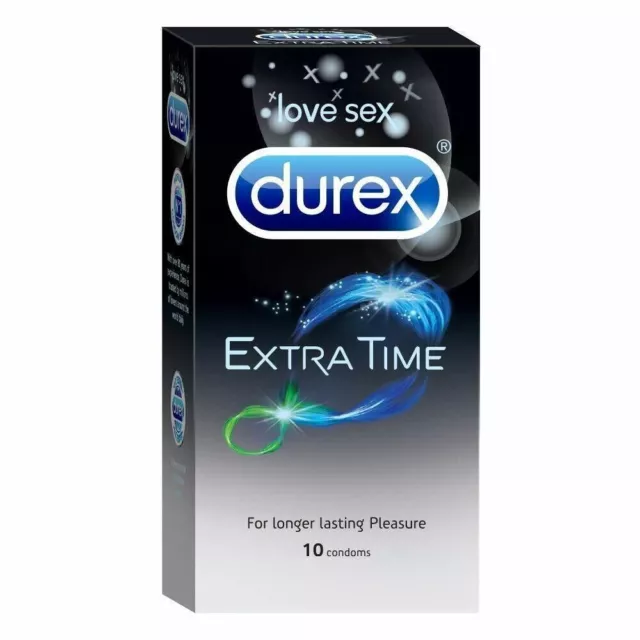 Durex Extra Time Condom For Long Lasting Pleasure Prolong the Passion 20 Pic