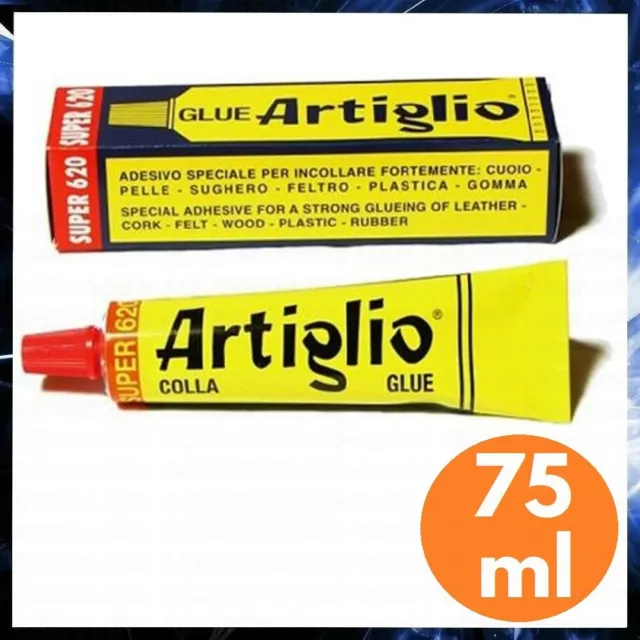 Colle ARTIGLIO 75ml Transparent Universel Pour Cuir Gomme Chaussures Plastique