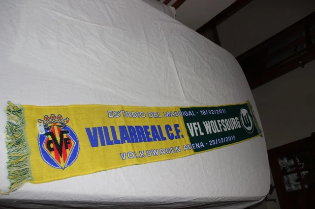 Écharpe Officiel Football Match UEFA Europa League Villarreal c