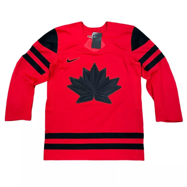 Nike Team Canada Red Olympic Hockey Jersey, Size Large NWT