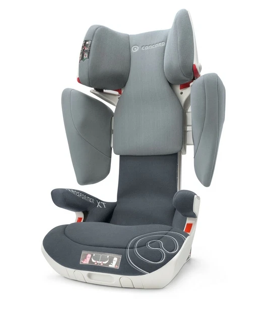 Asiento infantil automático Concord Transformer XT ISOFIX (15-36 KG), gris grafito
