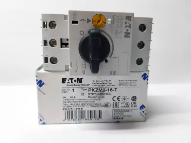 Eaton Moeller PKZM0-16-T Motor Controller Starter 10 - 16 A new model PKZM016