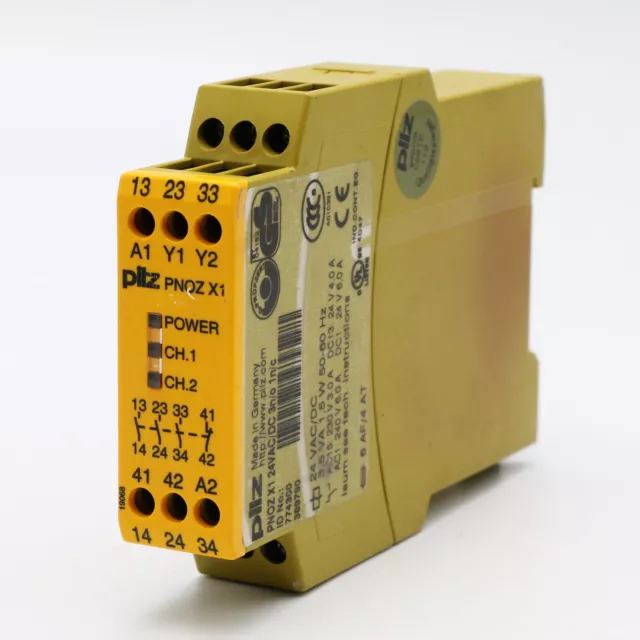 Pilz 774300 relè di sicurezza PNOZ X1 24VAC/DC 3n/o 1n/c