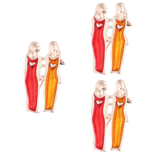 3 Count Manquer Sac À De Mode Pour Les Femmes Broche Manteau
