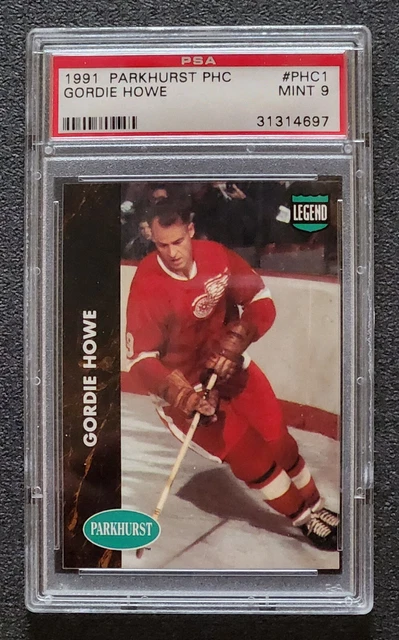 1991 Parkhurst PHC1 Gordie Howe PSA 9 MINT