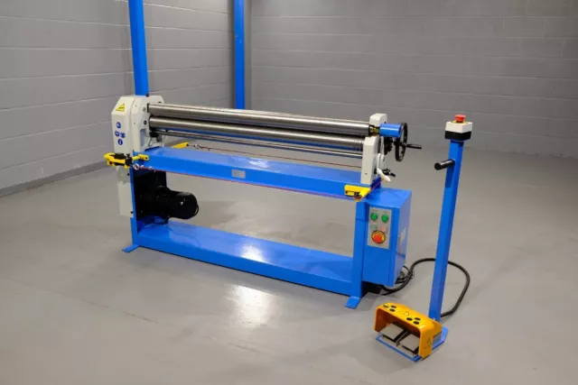 Mach Roll 1300mm X 1.5mm  power operated bending rollers  rolls  vat inc 2