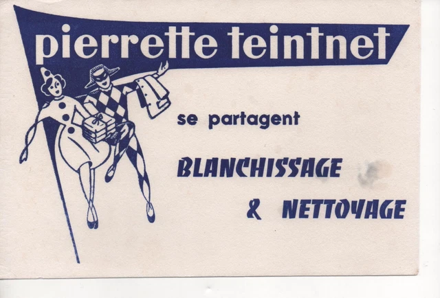 Partagent BUVARD PIERRETTE TEINTNET se partagent BLANCHISSERIE & NETTOYAGE année ...