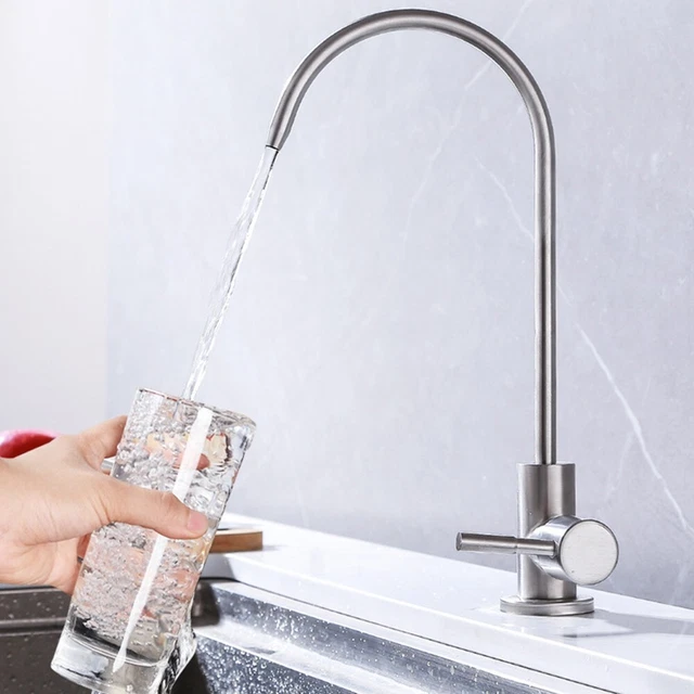 Filtro Acqua Sottolavello HOMSFOU In Acciaio Inox: Depurazione Ultrafiltrazione Per Acqua Di Casa Sicura