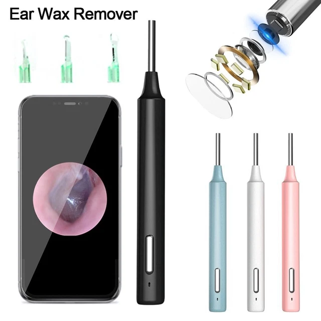 Herramientas de limpieza Otoscopio Pick Limpiador Endoscopio Cuchara Removedor de cera para oídos Cámara HD