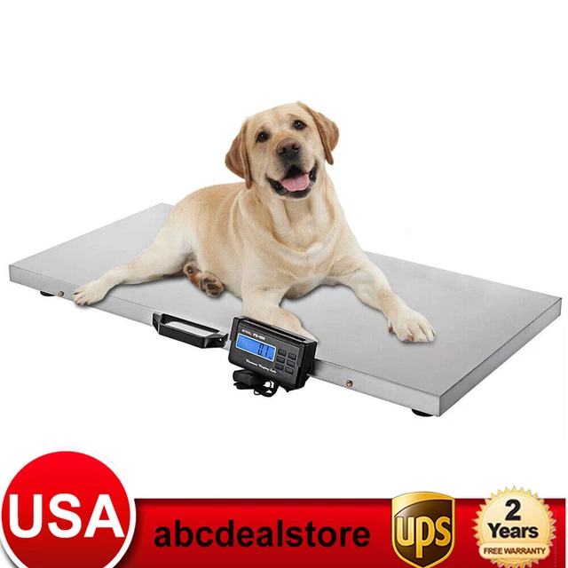 Digital Livestock Vet Scale Hog Pet Dog Sheep Goat Scale 1100LBS Heavy Duty Hot!