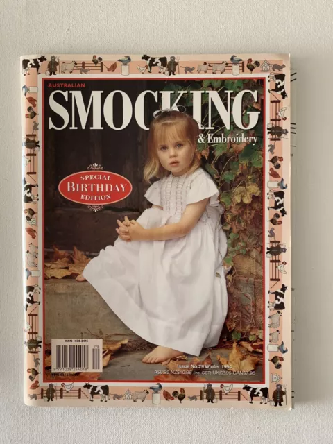 Australian Smocking & Embroidery Magazine - Issue No. 29 - Winter 1994