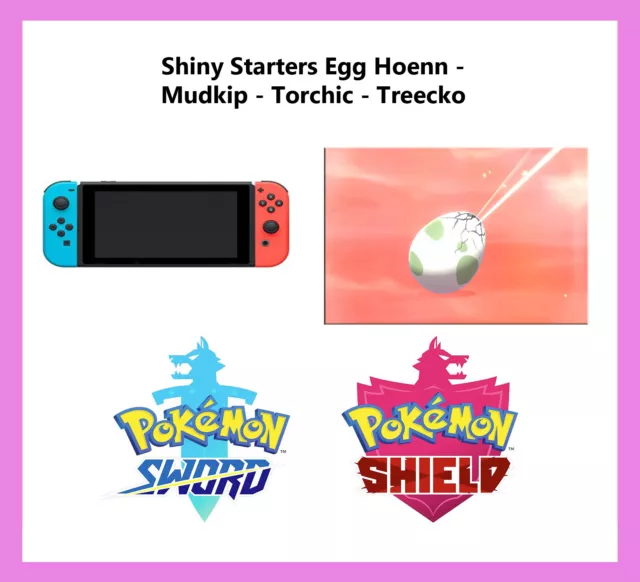 Pokemon Sword Shield / Ultra Shiny + 6IV Kyurem Reshiram Zekrom /w Master  Balls