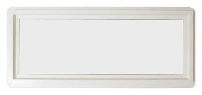 Top Hinge Awning Vinyl Window White Double Pane TAFCO WINDOWS 32 in x 22 in. 