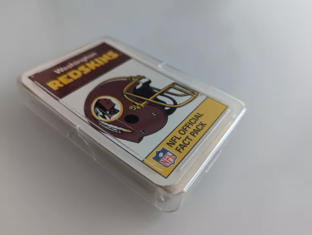 Ace NFL Ace Official Fact Pack  Washington Redskins 1986