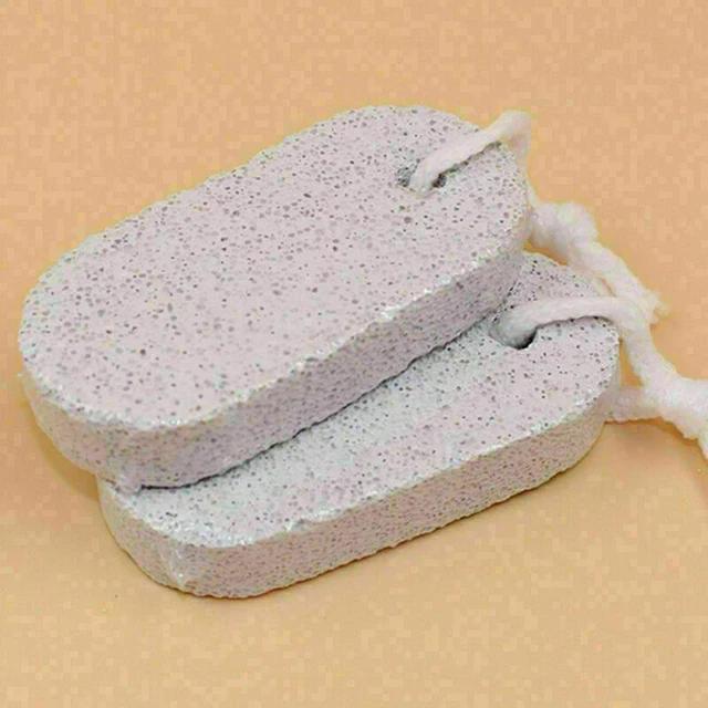 Exfoliante para el cuidado de los pies piedra pómez piel dura muerta callo pedicura caliente nuevo. Pro P0W7