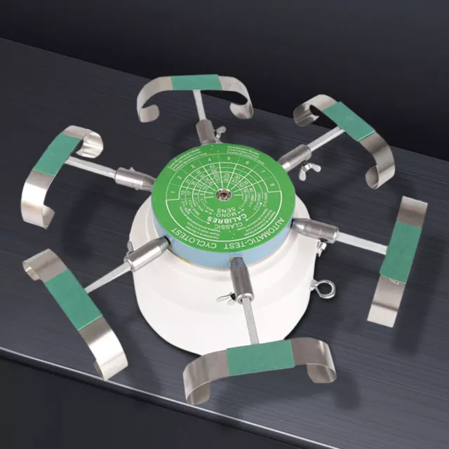 Watchmaker 6 Arms Automatic Watch Winder Cyclotest Tester Repair Tools (EU)