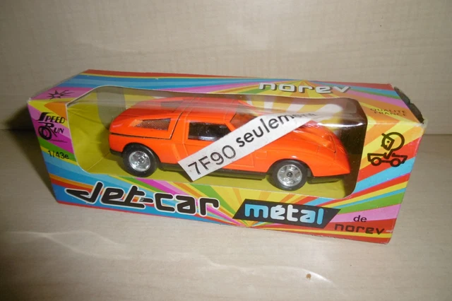 Adesivo NOREV ANCIEN Maxi Jet Dépannage 8,5x0,6cm Per Auto In Scala 1/43 Serie Jet Car – Usato