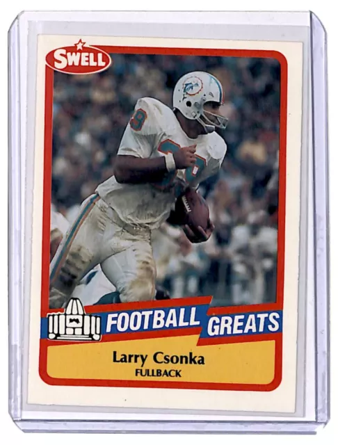 1989 Swell Greats Larry Csonka Miami Dolphins #136