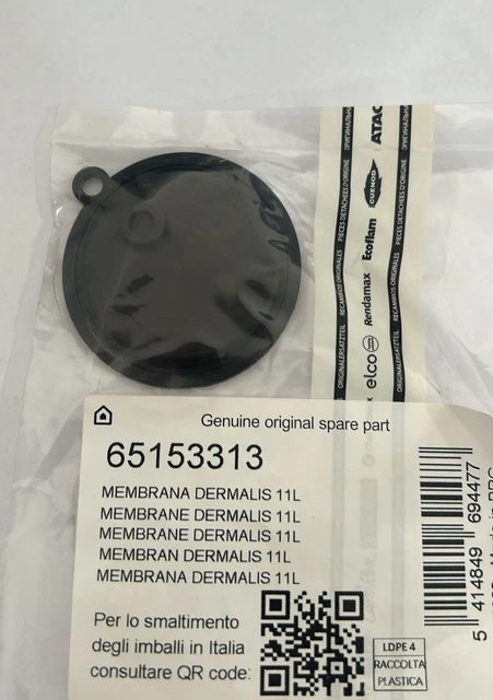 ARISTON MEMBRANA 65153313 Per Scaldabagno FAST R ONM 11 LPG DERMALIS 11L - Foto 3