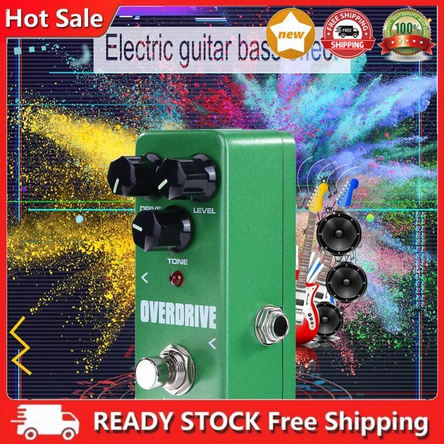 KOKKO Guitar Effect Pedal Distortion Overdrive 9V Adapter Bass Power Supply
