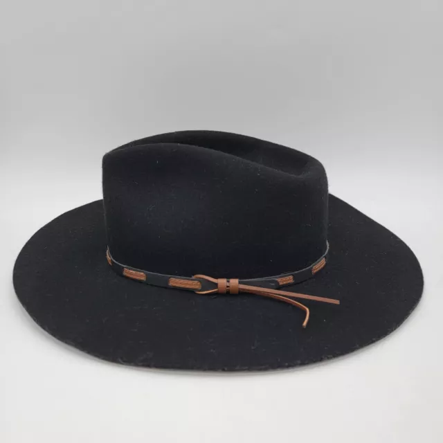 STALLION BY STETSON 100% Wool Western Cowboy Hat 58 7 1/4 USA MADE ...