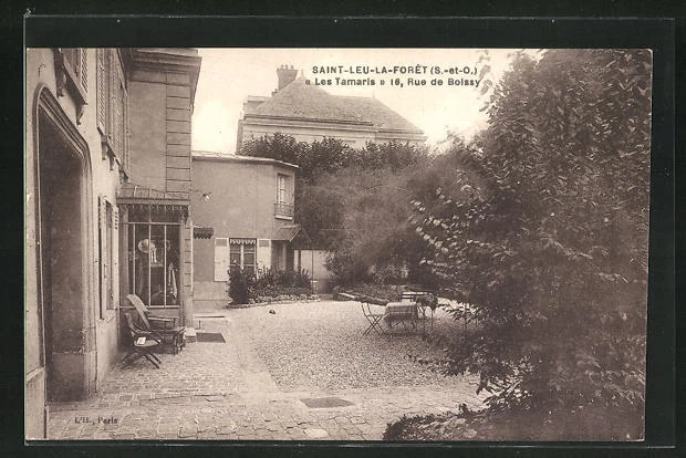 CPA Saint-Leu-la-Foret, Les Tamaris, 16, Rue de Boissy