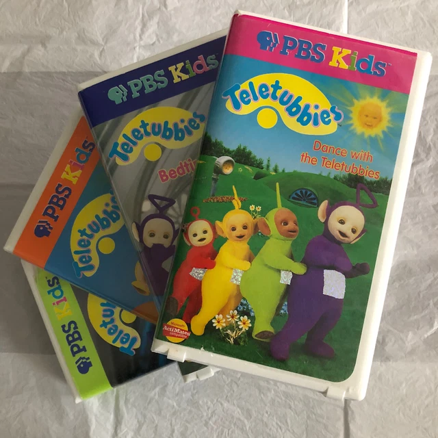 VHS — TELETUBBIES 4-pack — PBS Kids ActiMates Clamshell Box £8.71 ...